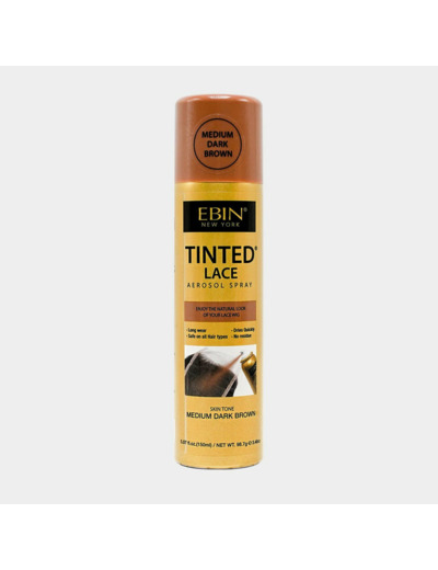 Tinted Lace Aerosol Spray 150ml - Medium Dark Brown