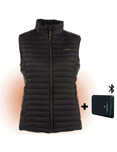 Veste chauffante et légère pour femme pilotée par Bluetooth - Set PowerVest Heat