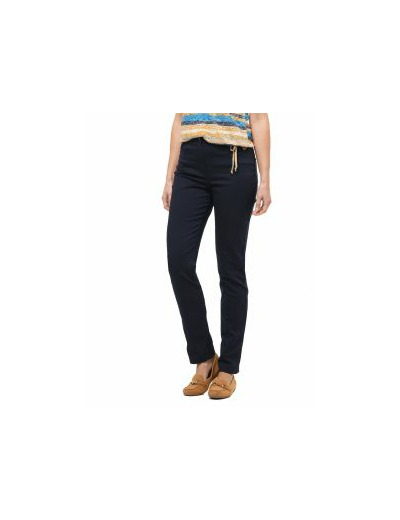 Pantalon bleu slim coton