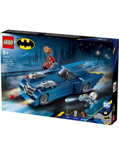 Batman Avec La Batmobile Contre Harley Quinn Et Mr. Freeze Lego Super Heroes 76274