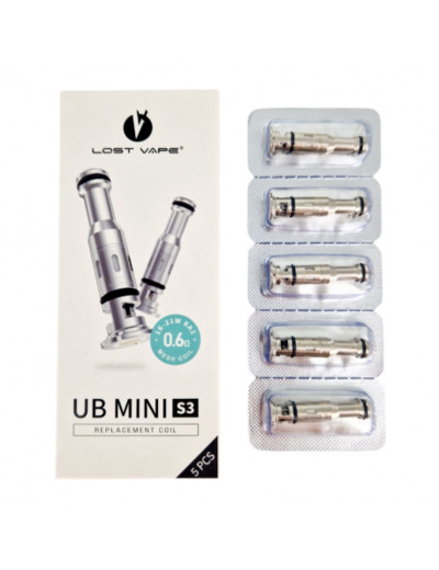 Pack de 5 résistances Mesh UB Mini Lost Vape