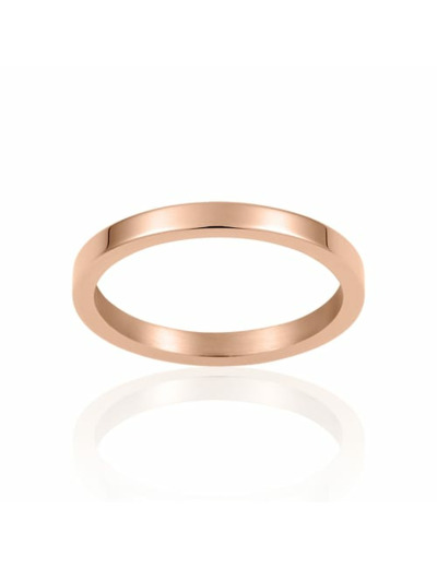 Bague MISSISSIPI en Acier Rose