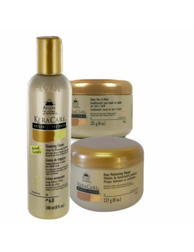 TRIO HYDRATATION KERACARE NATURAL TEXTURES