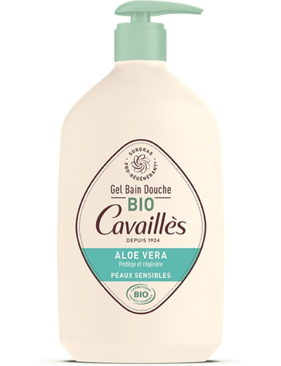 Rogé Cavaillès Gel Bain Douche Peaux Sensibles Aloe Vera Bio 1 L