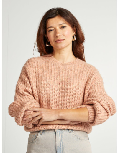 Pull en grosse maille - ROSE