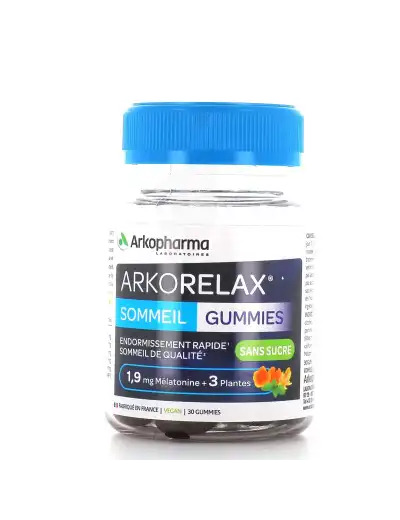 Arkorelax Sommeil Gummies Pot 30