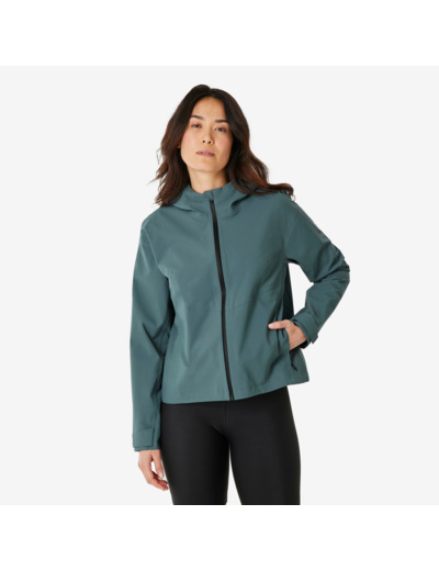 Veste de randonnée femme, MH100 vert