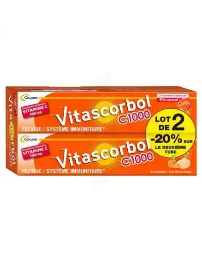 Vitascorbol C 1000 Cpr Eff 2t/20 Nd