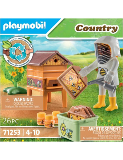 Apicultrice avec ruche Playmobil Country 71253