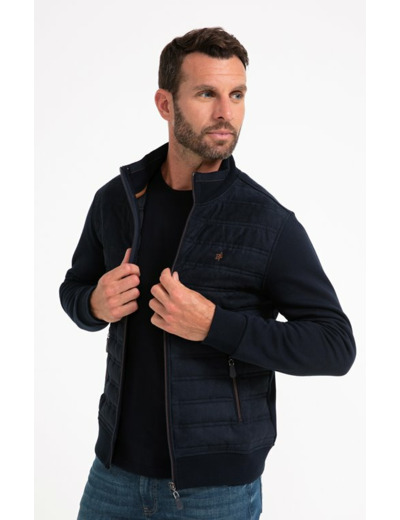 Gilet Manches Longues Paddy Navy