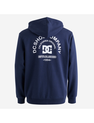 SWEAT SHIRT A CAPUCHE ZIPPE DE SKATEBOARD HOMME FEMME DC SHOES BARRY