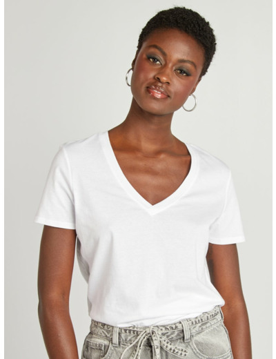 T-shirt basique - blanc