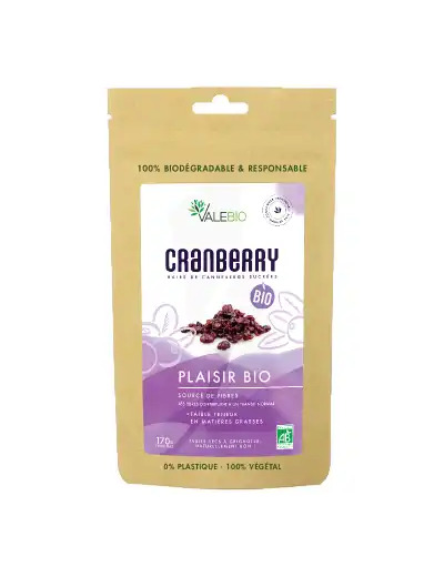 Valebio Cranberry Bio 170g