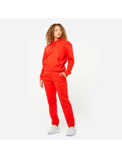 Sweat à Capuche Chaud pour Femme - Rouge