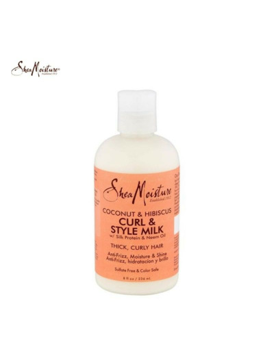 Shea Moisture - Coconut Hibiscus Curl & Style Milk (Lait quotidien)