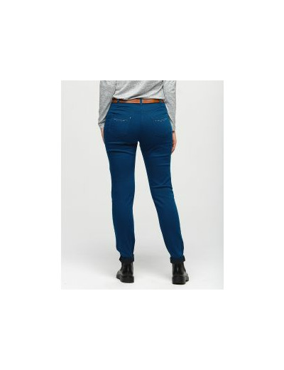 Pantalon slim bleu