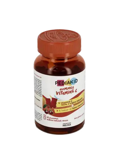 Pédiakid Gomme Ourson Vitamine C Cerise B/60