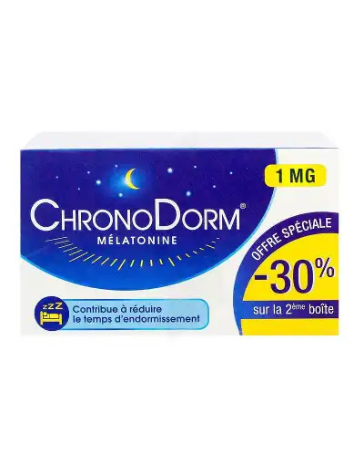 Chronodorm MÉlatonine 1 Mg Cpr Subl 2b/30