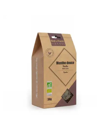 Nat&form Tisanes Menthe Douce Bio 30g