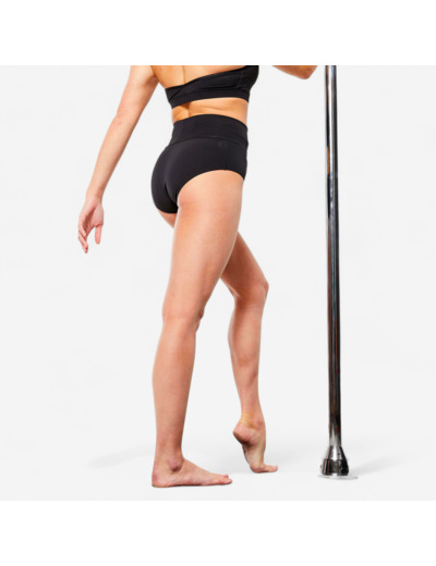 Short pole dance taille haute - Femme - noir