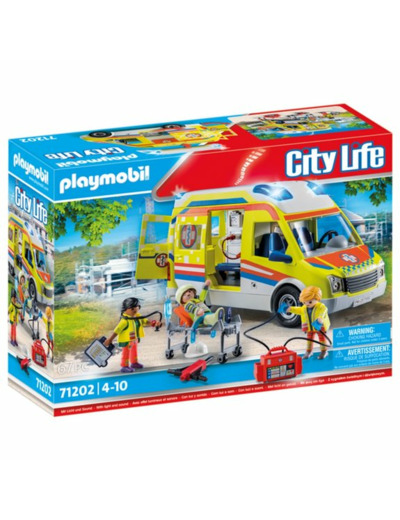 Ambulance avec effets lumineux Playmobil City Life 71202