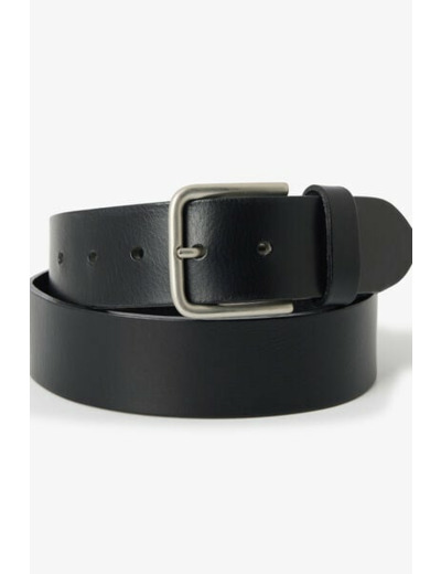 Ceinture en cuir made in France - Noir