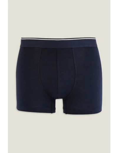 Boxer en coton - Bleu foncé