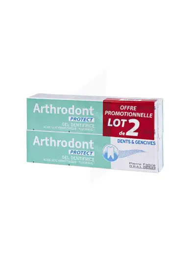 Arthrodont Protect Dentifrice Lot De 2 X75ml