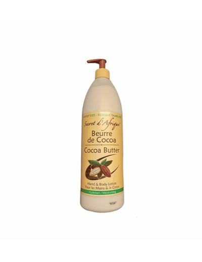 Lotion Corporelle Beurre de Cacao 1000ml