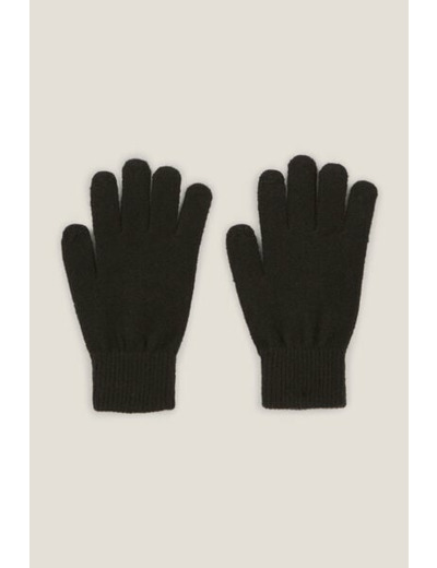 Gants en maille - Noir