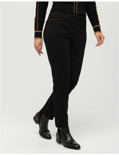 Pantalon slim milano noir