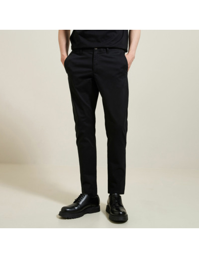 Pantalon chino slim "le parfait by JULES" - Noir