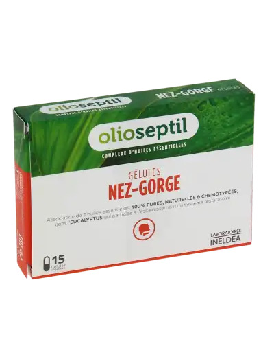 Olioseptil Gélules Nez Gorge B/15