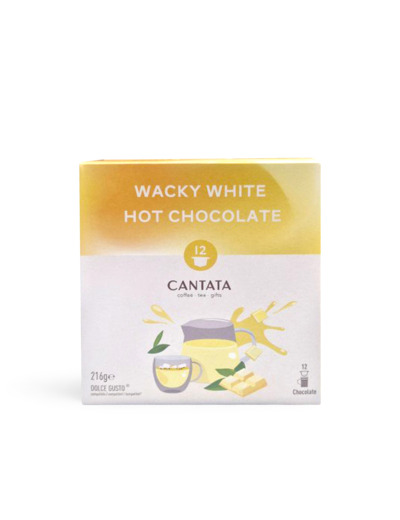 Cafe Wacky white hot chocolate Dolce Gusto x12