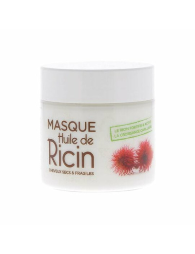 Masque huile de ricin