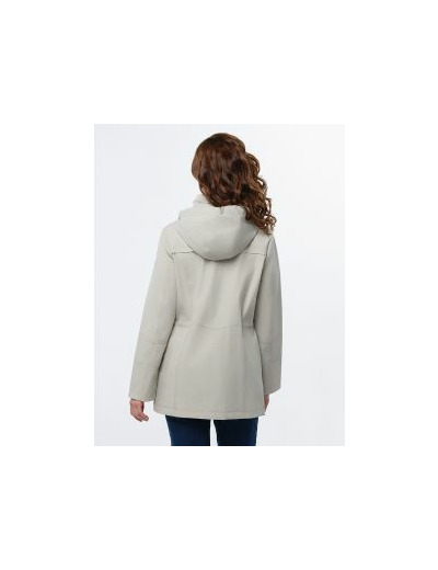 Parka gris clair