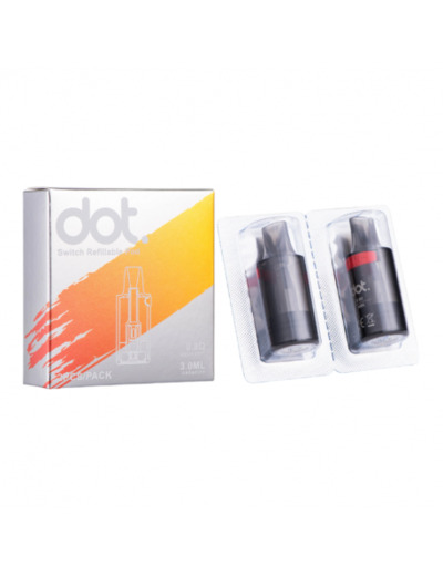 Pack de 2 pods 3ml 0.8ohm Dot Switch R Dotmod