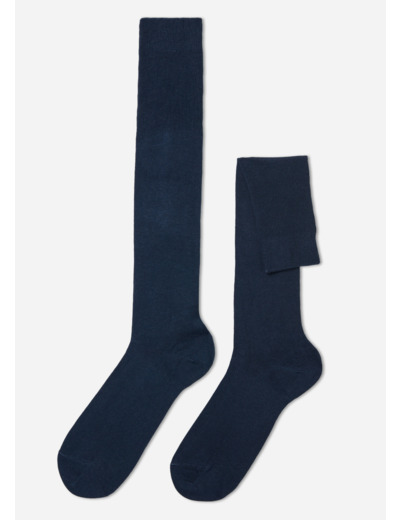 Chaussettes longues avec cachemire pour homme