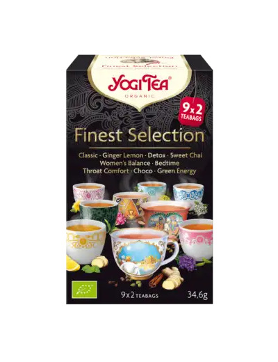 Yogi Tea Tis Assortiment Finest Selection Bio 18sach/1,92g