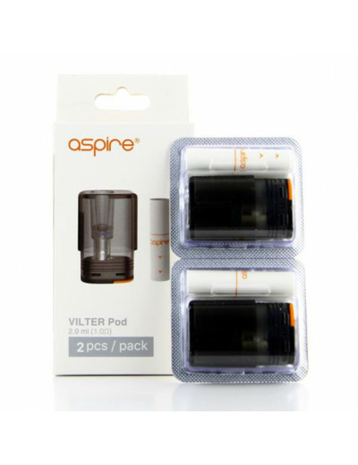 Pack de 2 Pods 2ml 1ohm Vilter Aspire