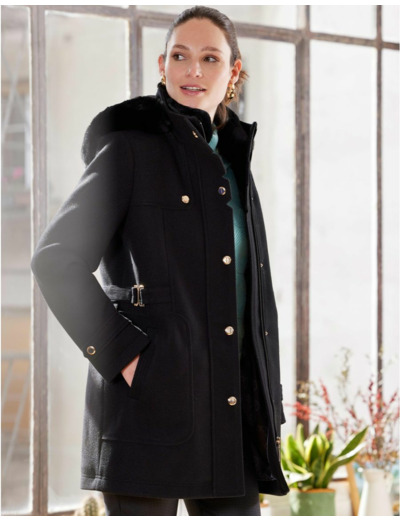 Manteau chic noir