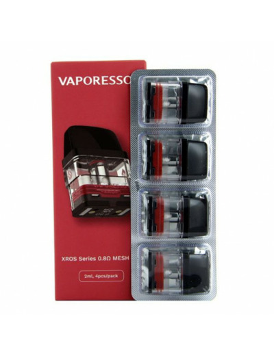 Pack de 4 pods 2ml Série Xros Vaporesso