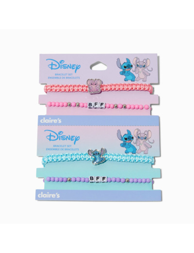 Bracelets élastiques BFF en exclusivité chez Claire's Disney Stitch - Lot de 2