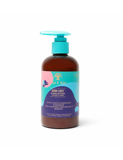 AS I AM ARGAN LEAVE-IN CONDITIONER & DETANGLER 8OZ