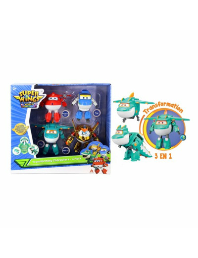 4 transforming super wings