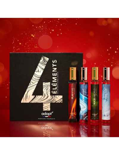 Coffret 4 eaux de parfum 30ml - Play with fire + S