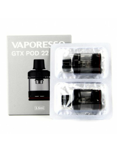 Pack de 2 cartouches GTX Pod 22 3,5ml Vaporesso