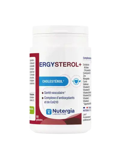 Nutergia Ergystérol+ Cholestérol Gélules B/90