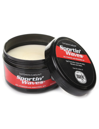 SPORTIN WAVE GEL POMADE REGULAR HOLD (BICK) 3OZ