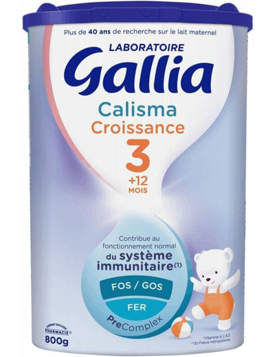 Gallia - Calisma Croissance 3ème Âge - 800 g